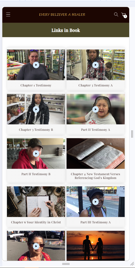 Every Believer A Healer educational video and resource content